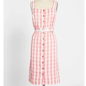 Past But Not Least Belted Dress